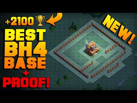 BEST Builder Hall 4 Base TESTED!! | NEW CoC BH4 TRAP TROLL Builder Base! | Clash of Clans Video