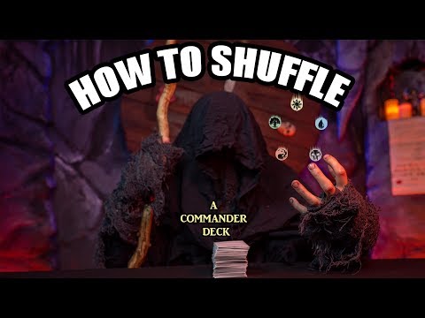 How to Shuffle a Commander Deck | A Magic: the Gathering Shuffling Tutorial