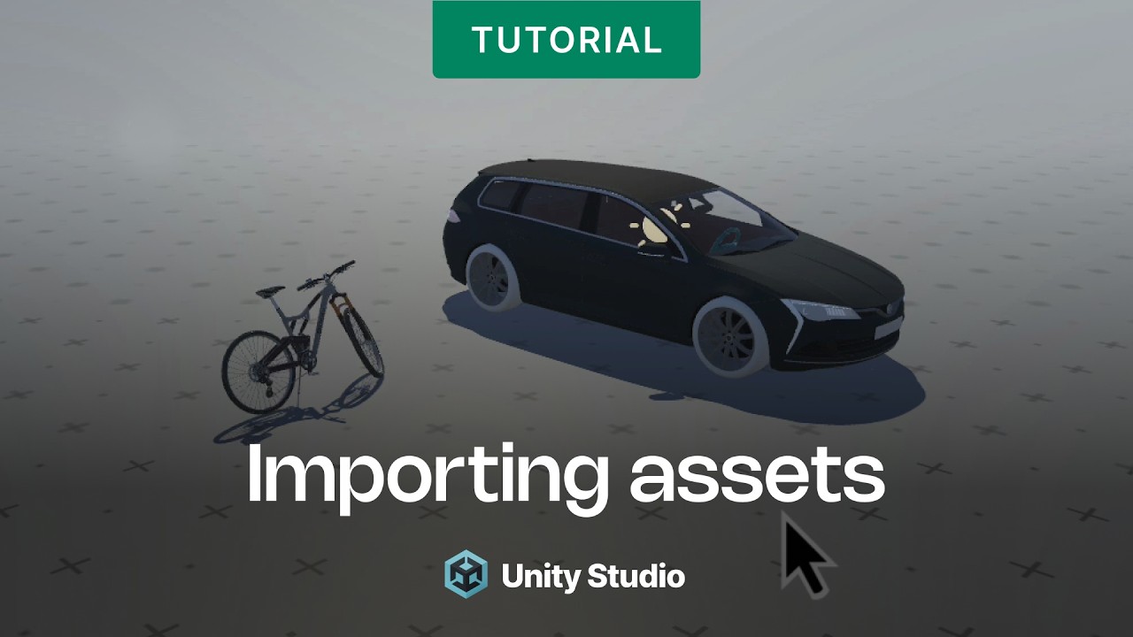 Unity Studio – Importing Assets