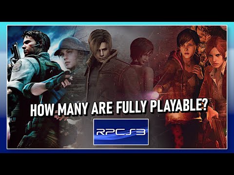 RPCS3 | Testing every Resident Evil game on the emulator (How many are fully playable?)