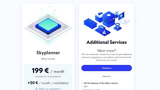 SkyPlanner pricing and the definition of a Workstation