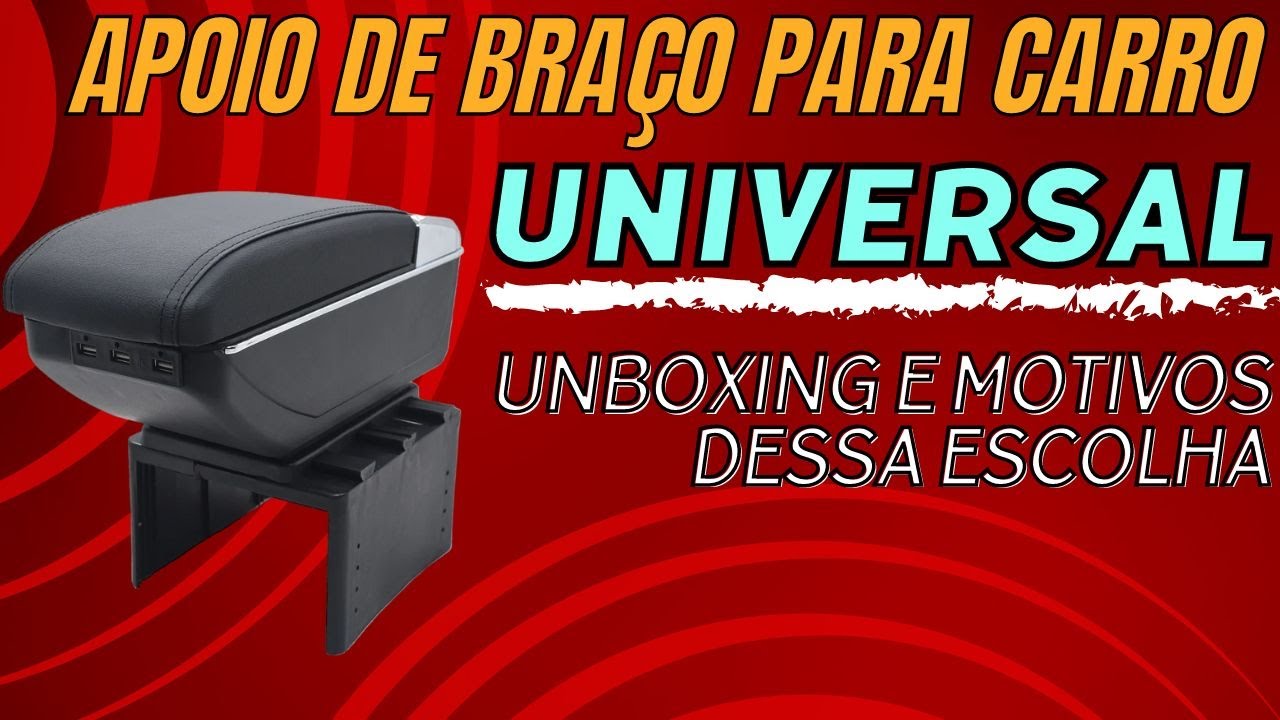 apoio de braço universal unbox e detalhes do produto