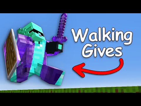 Minecraft Manhunt, But HUNTERS WALKING Gives me OP ITEMS!