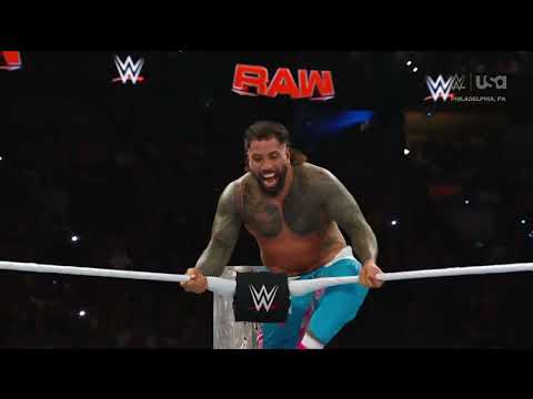 Bloodline Civil War Part 2 begins/Jey loses title/ Monday Night Raw 10/21/24