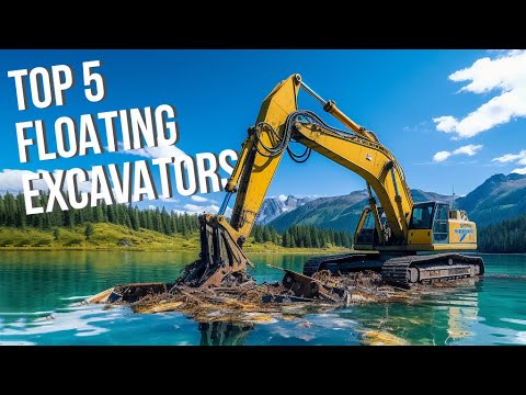 Top 5 Most Impressive Amphibious Excavators in the World