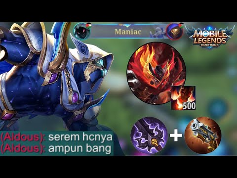 HELCURT COUNTER ALDOUS 500 STACK?? HELCURT BEST BUILD 2022 | TOP GLOBAL HELCURT - MLBB