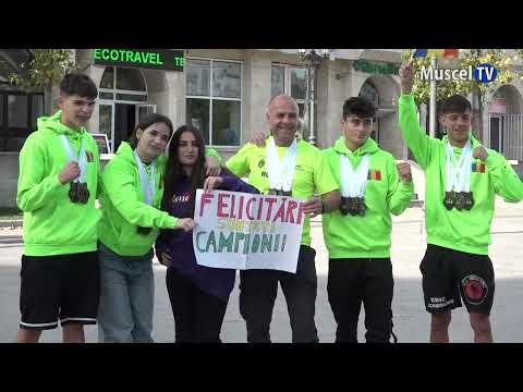 Jurnal MUSCEL TV 30.10.2023 SPORT - Kickboxing - Multe medalii la europene pentru ACS Ambiția