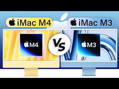 M4 vs M3 iMac SPECS Review - What You Need to Know in 2024!