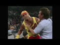 WCW Heavyweight Champ Macho Man Randy Savage Vs Giant Hulk Hogan Interferes Demands Title Shot
