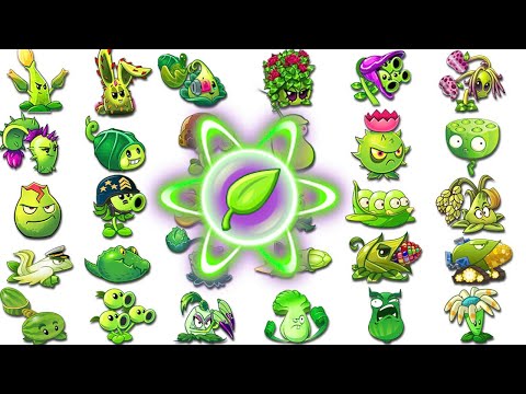 Random 30 NEW - OLD - CHINA Green Plants Power UP Battlez - Who Will WIn? - PVz 2 Plant vs  Plant