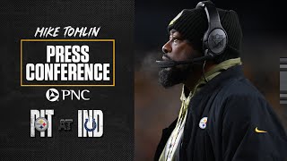 Coach Tomlin Press Conference (Week 12 at Colts) | Pittsburgh Steelers