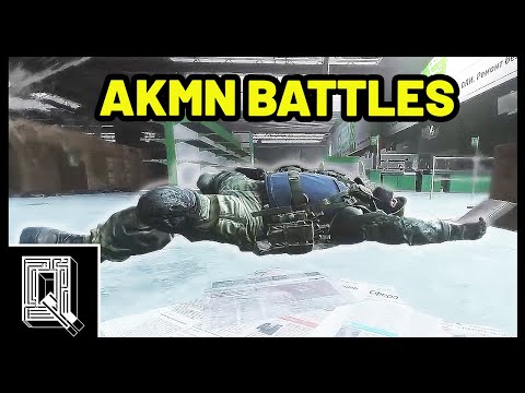 AKMN Battles! Suppressed AKMN Kalashnikov Action - Escape From Tarkov PVP Gameplay