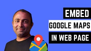 Download the video "Embed Google Maps in Web Page | Add Google Maps on the web page"