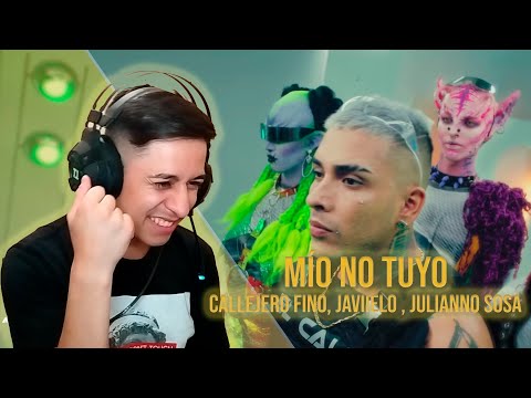 CHILENO REACCIONA A ALAN GOMEZ - Mío No Tuyo ( Ft. CALLEJERO FINO, JAVIIELO , JULIANNO SOSA )