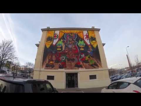 Lo storico Carnevale d'Ivrea, Aranceri Pantera Nera 2019