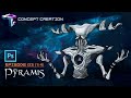 CONCEPT CREATION Pȳramis Character Design Part 1 4 Thumbnails Sketches