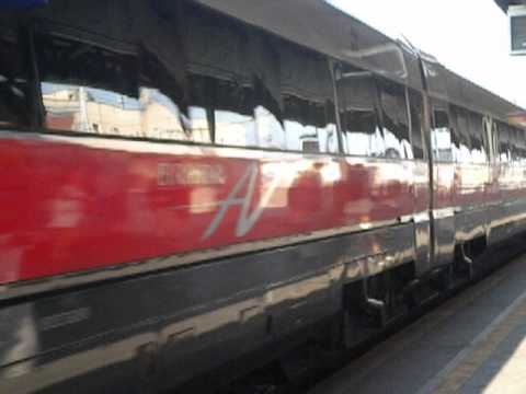 ETR 500 Frecciarossa arrivo a Venezia Santa Lucia.