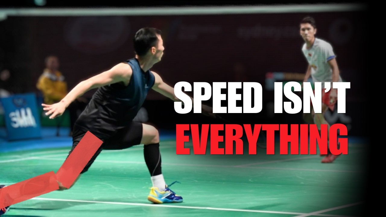 4 Underrated Changes That Will Transform Your Badminton Footwork - YouTube video featuring the word hitting