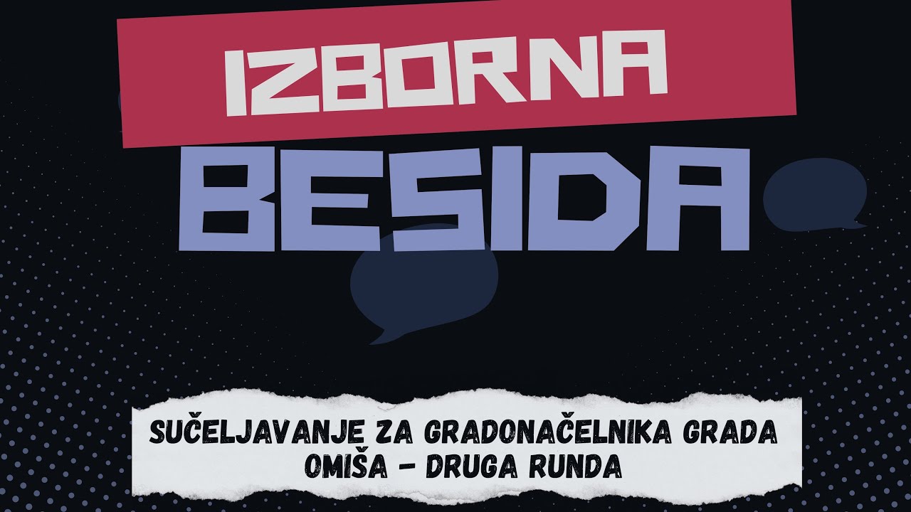 SPECIJAL 2 / Sučeljavanje kandidata za gradonačelnika Omiša - drugi krug