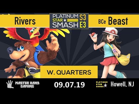 PSS S3:E3 - Rivers (Banjo) Vs. BCe | Beast (Pokemon Trainer, Falco) - W Quarterfinals