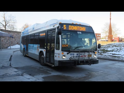 NFTA METRO RIDE ROUTE 34 OUTBOUND [FULL ROUTE] BUS 1903 - 2019 NOVABUS LFS CNG