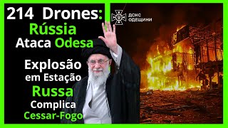 Massive Russian Attack on Odesa During European Leader's Visit - Kursk Explosion Threatens Ceasef...