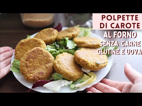 POLPETTE di CAROTE | POCHI INGREDIENTI, LEGGERE, DELIZIOSE NON FRITTE buone SENZA CARNE UOVA GLUTINE