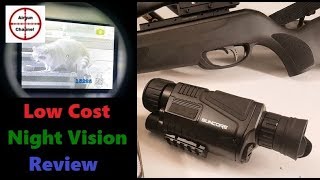 Best Low Cost Night Vision (Suncore P1-0450 Review) w/ Rifle Mount