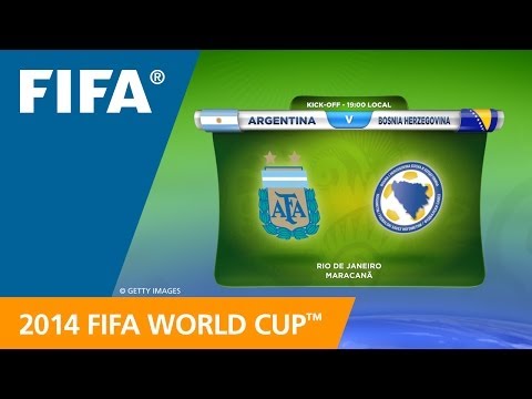 Argentina v. Bosnia and Herzegovina - Teams Announcement