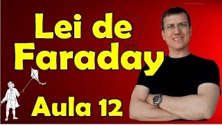 Lei de Faraday - Indução eletromagnética - Eletromagnetismo Aula 12 -  Prof. Marcelo Boaro