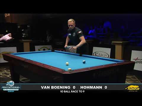 2014 CSI 10 Ball Invitational: Hohmann vs Van Boening (1)