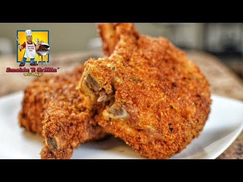 Best Fried Pork Chop Recipe! How to Cook Pork Chops!