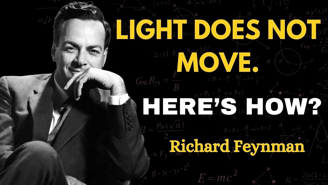 Feynman Explains Why light does not move
