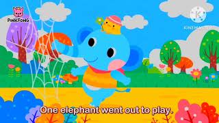 Pinkfong One Elephant Went out to Play 🐘|| Effects 