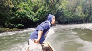 Download lagu Perjalanan Menyusuri Sungai Malinau dari Desa Long Jalan ke Tanjung Nanga mp3