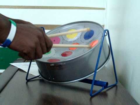 Mini Steel Pan Drum: When The Saints Go Marching In - HearthSong Toys