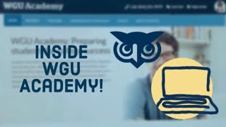 Inside WGU Academy!🎓💛