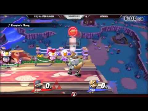 Smash 4 Versus Weekly 12/10/15 - Winners R3 - Master Raven (Sheik) vs Vitamin (Fox)