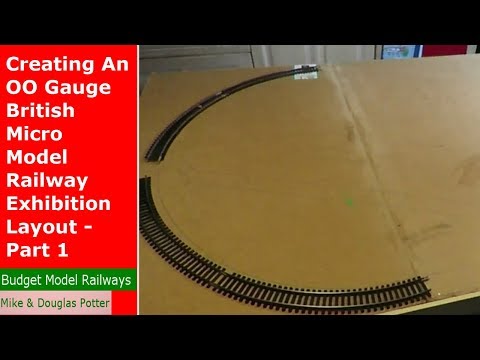 Creating An OO Gauge British Model Railway Exhibition Layout - Part 1 - Baseboard