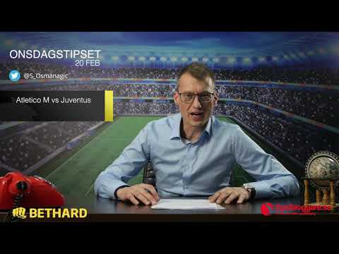 Speltips: Atlético Madrid - Juventus & Schalke - Manchester City 20/2