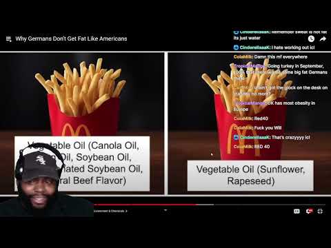 CHICAGO DUDES REACTION TO Why Germans Don't Get Fat Like Americans