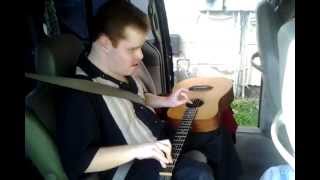 Tony Drake (Blind and autistic) singing and playing guitar-Now and forever, Richard Marx