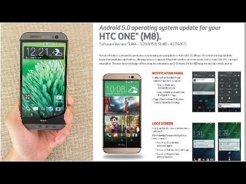 Htc One M8 Android 5.0 Lollipop Update