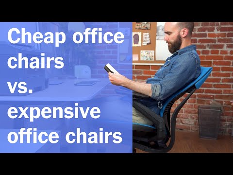 Cheap office chairs vs expensive office chairs