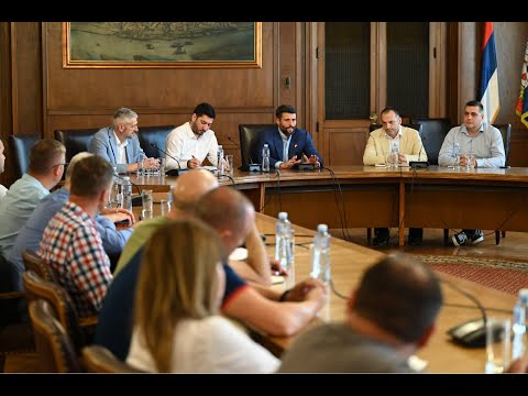 Aleksandar Šapić - Sastanak sa privatnim prevoznicima - 12.7.2023.