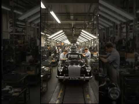 Mercedes Benz Factory 1955