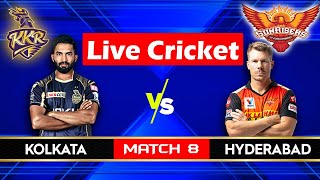 Live Cricket Scorecard - KKR vs SRH | IPL 2020 - 8th Match | KOLKATA vs HYDERABAD