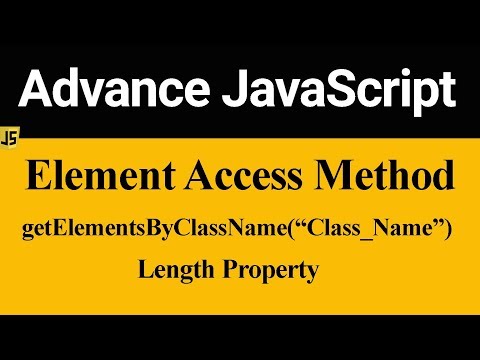 getElementsByClassName Method with Length Property in JavaScript Hindi