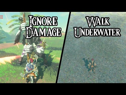 New Invincibility Glitch! Ignore Damage & Walk Underwater in Breath of the Wild