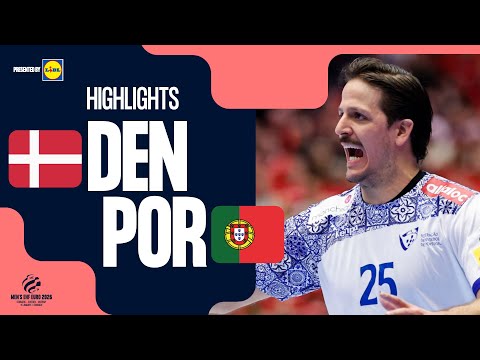 Denmark vs Portugal | Highlights | Men's EHF EURO 2026